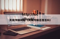 天娱传媒网站（天娱传媒百度百科）